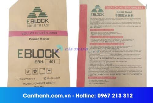 các loại vữa khô trộn sẵn