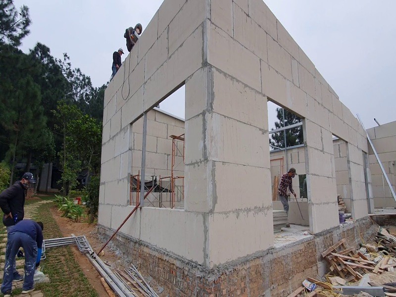 Chi phí xây nhà bằng bê tông siêu nhẹ siêu tiết kiệm