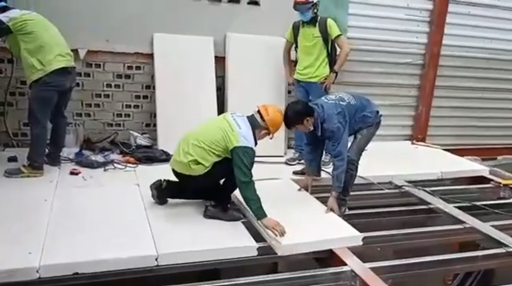Có nên làm gác lửng bằng tấm bê tông nhẹ