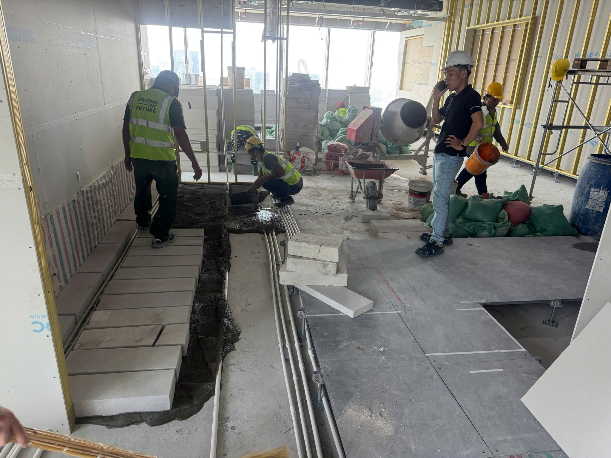 Dự án nâng nền nhà phố AAC Quận 7 Càn Thanh