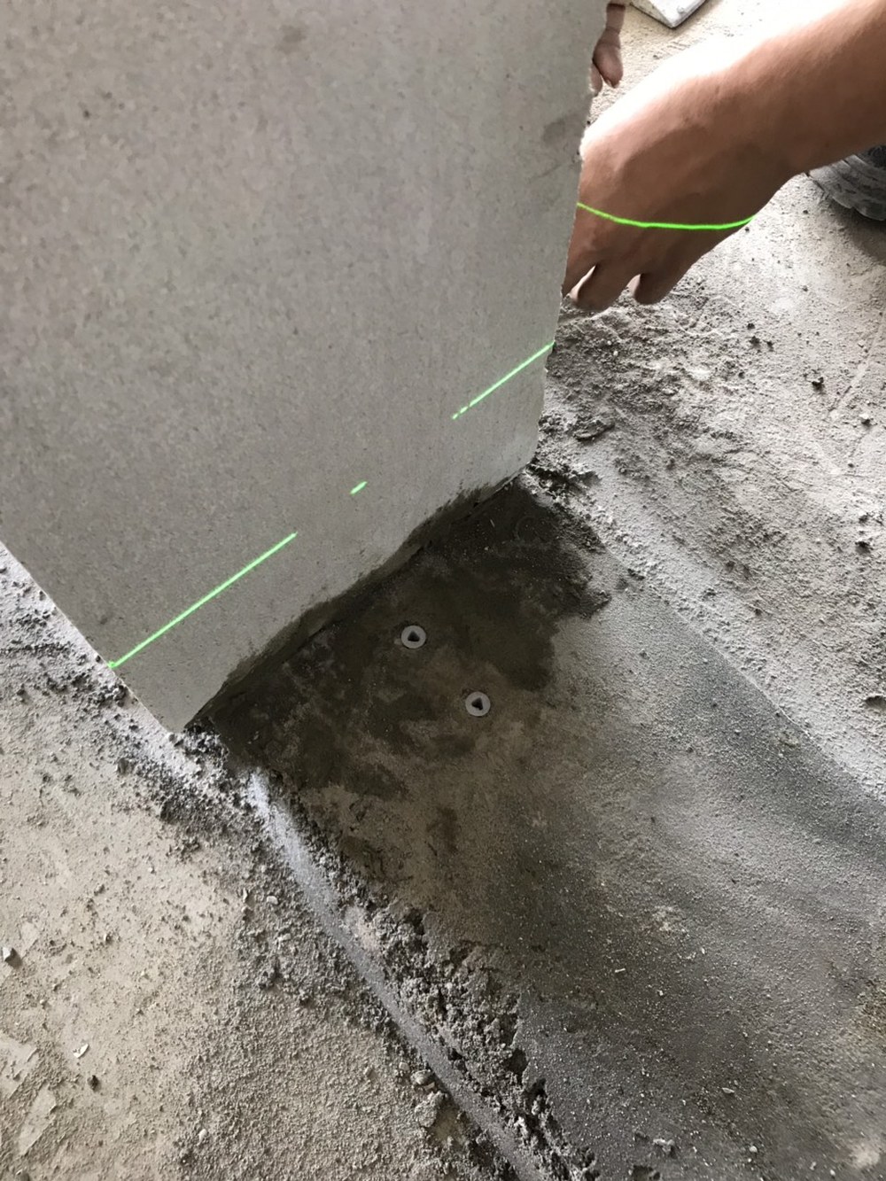 Thi công tường Panel ALC