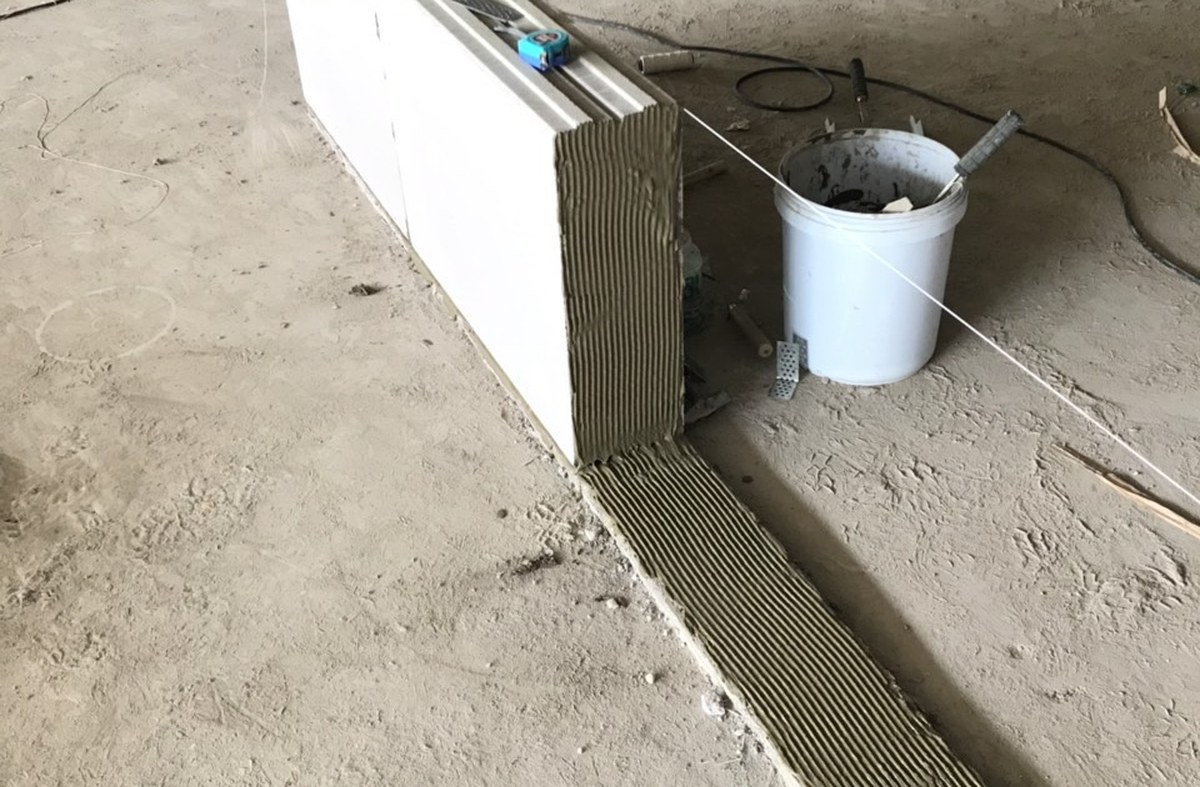 Thi công tường Panel ALC