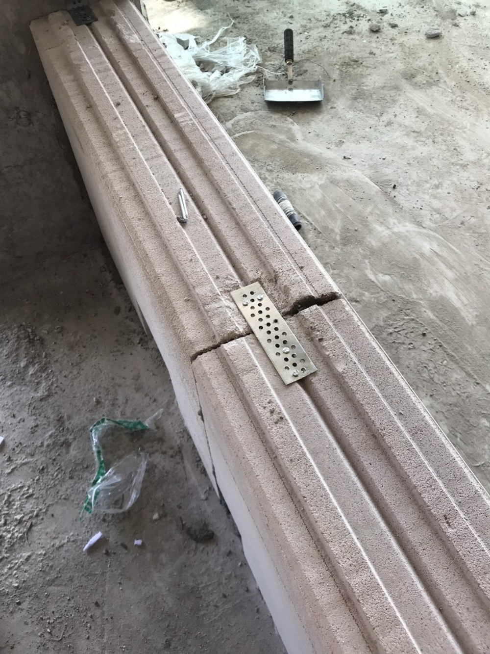 Thi công tường Panel ALC