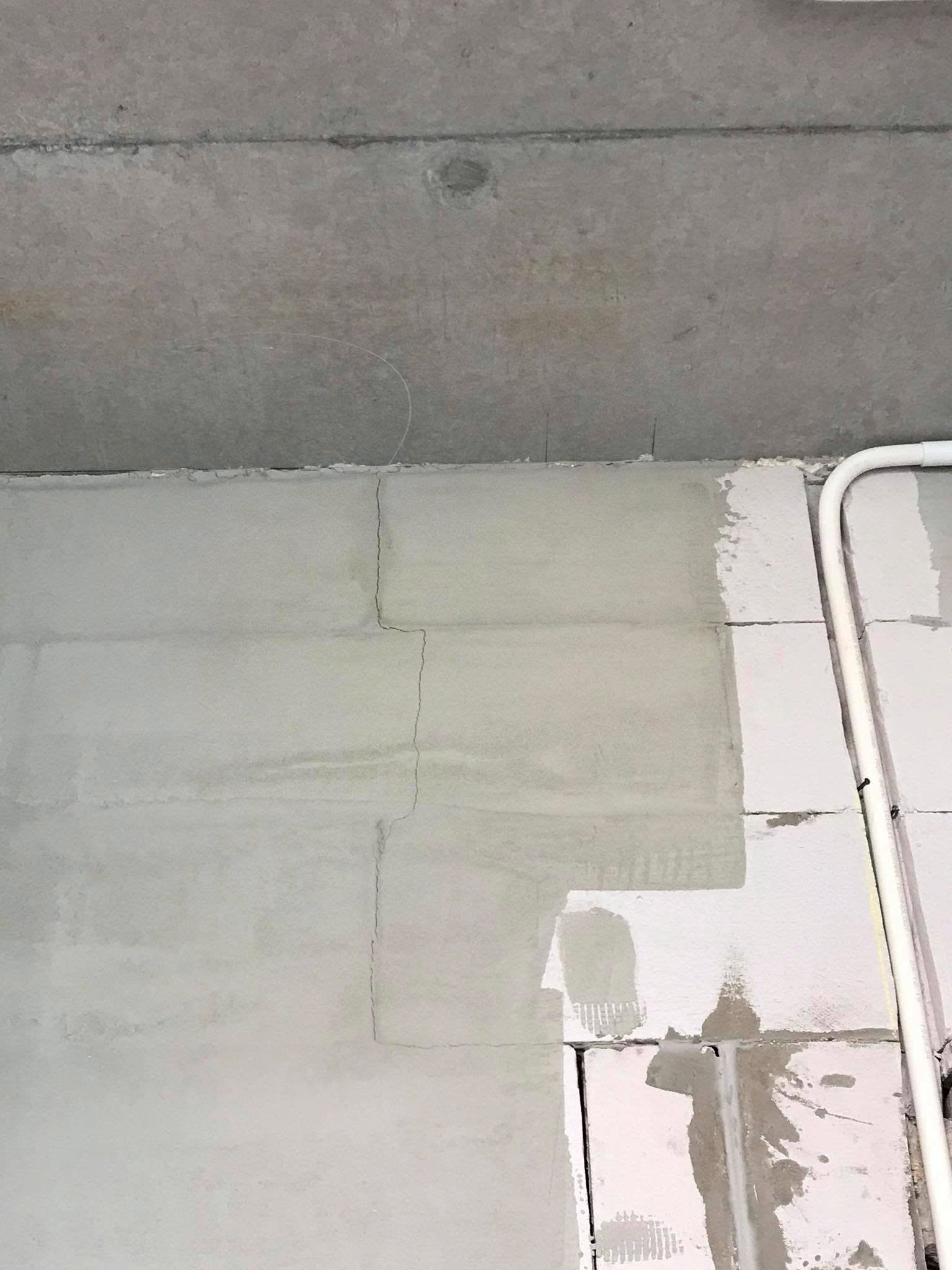 gạch aac bị nứt