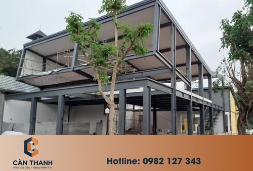 Nhà tiền chế dùng tấm bê tông nhẹ được không