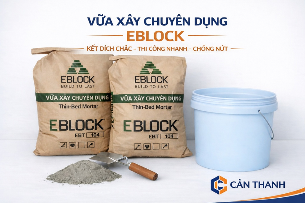 QUY TRÌNH TRỘN VÀ ĐỊNH MỨC VỮA XÂY CHUYÊN DỤNG