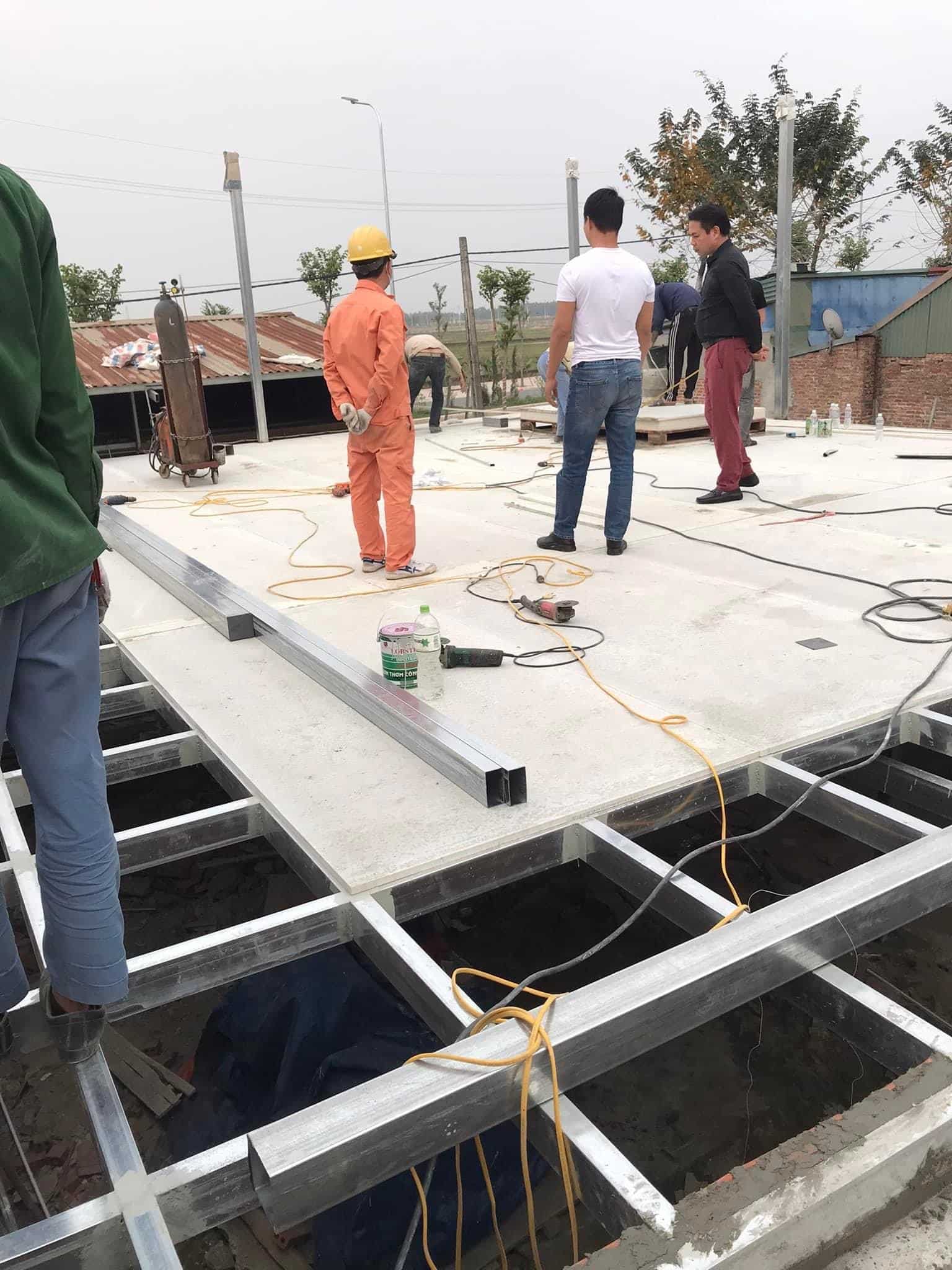 thi công tấm cemboard