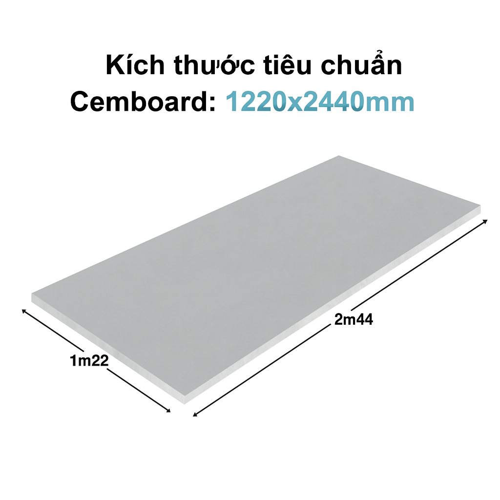 thi công tấm cemboard ngoài trời