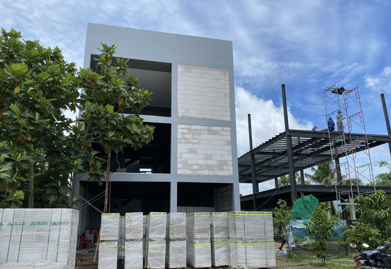 Ứng dụng tấm Panel ALC