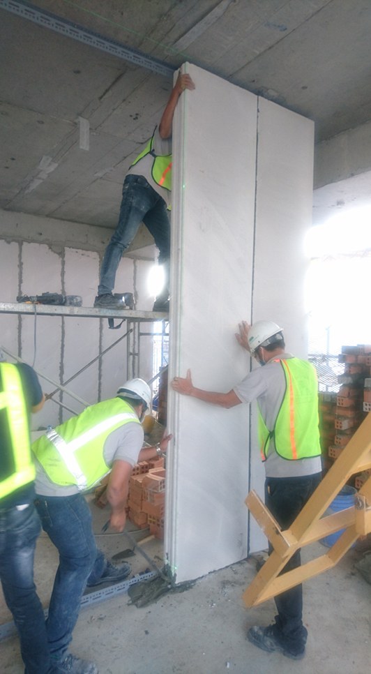 Ứng dụng tấm Panel ALC