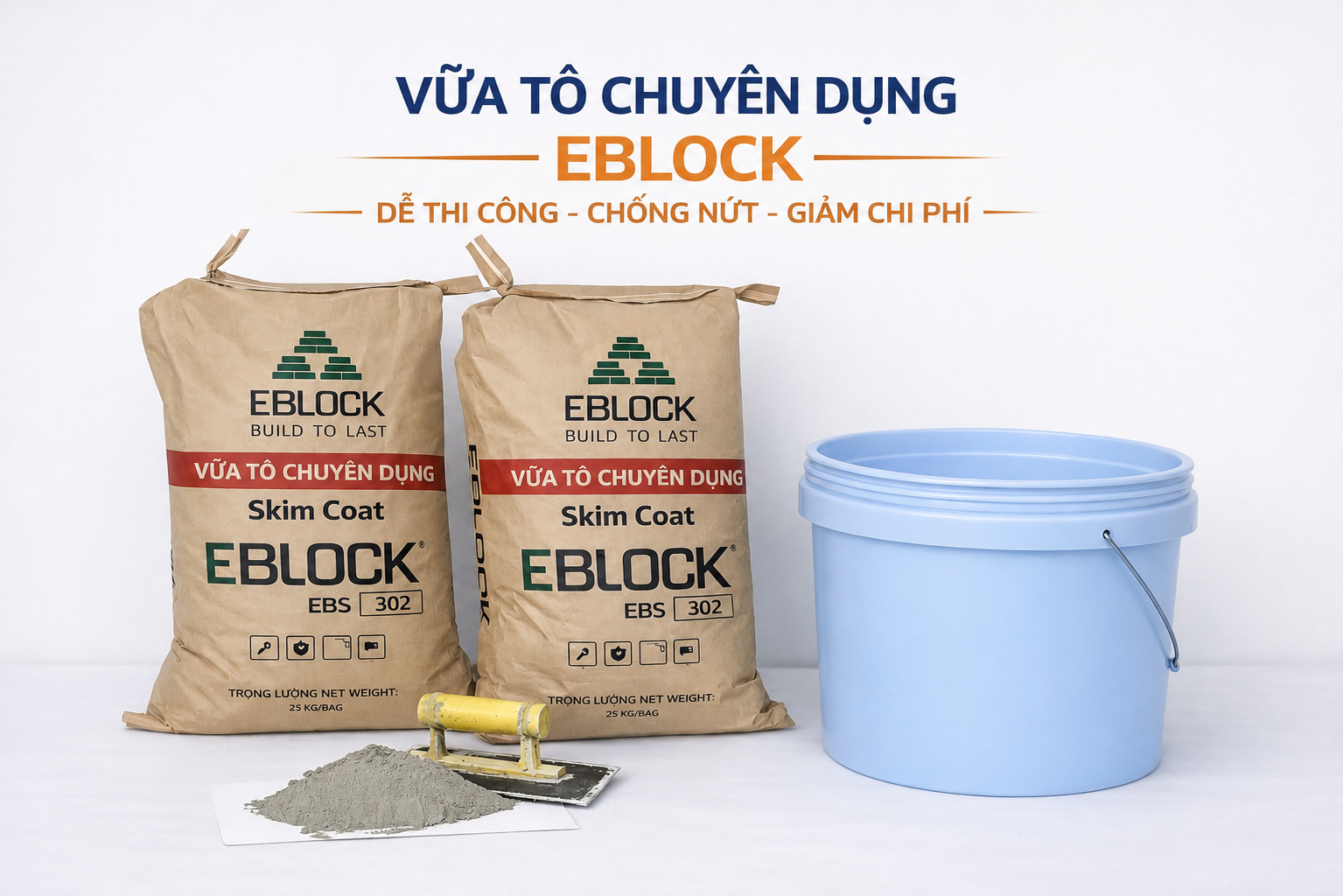 vữa khô trộn sẳn