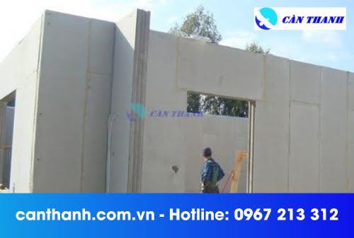 xây tường bằng bê tông nhẹ