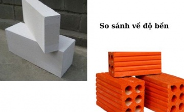 So sánh xây nhà bằng gạch siêu nhẹ và gạch đỏ truyền thống