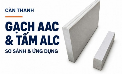 Chọn gạch AAC hay tấm ALC?
