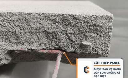 Cốt Thép Trong Panel ALC: Cấu Tạo, Chống Gỉ, 1 Lớp Hay 2 Lớp? | Càn Thanh