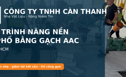 Dự án nâng nền nhà phố AAC Quận 7 Càn Thanh