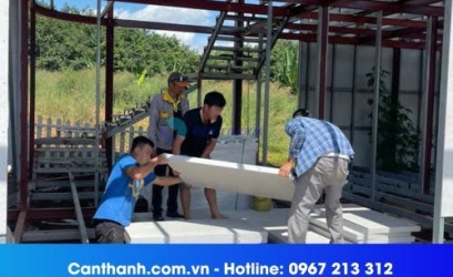 Thi công bê tông nhẹ chuẩn kỹ thuật - Giải pháp từ Càn Thanh