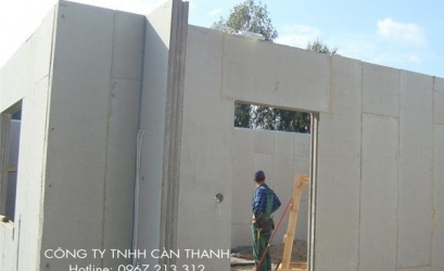 Vật liệu xây tường nhẹ - Tấm bê tông nhẹ chất lượng cao