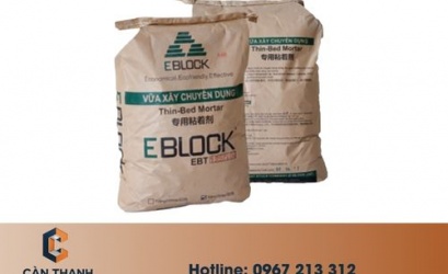 Vữa xây chuyên dụng EBLOCK cho gạch AAC | Giá tốt