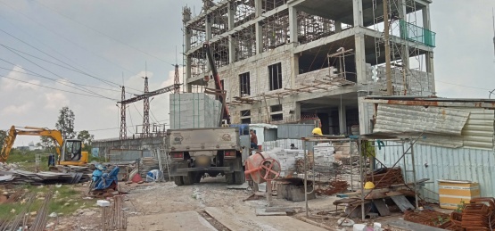 Cung cấp 122 m³ gạch AAC cho tòa nhà điều hành trạm biến áp 110kV tại Bình Chánh, TP.HCM
